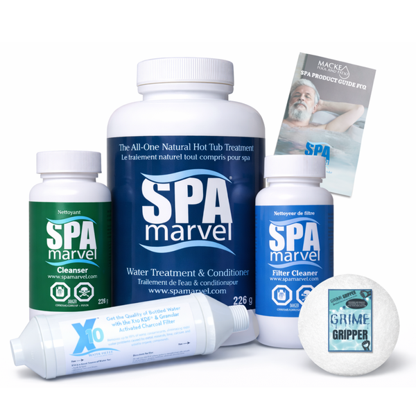 Spa Marvel Water Treatment & Conditioner Startup Kit– Macke Pool