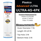 Pleatco Advanced ULTRA-A5 ( PCC80 Upgrade ) Pool Replacement Cartridge -4 Pack - Macke Pool & Patio