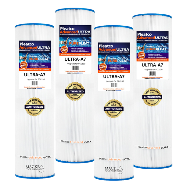 Pleatco ULTRA-A7-PAK4 pool filter cartridges (4 pack). Pentair