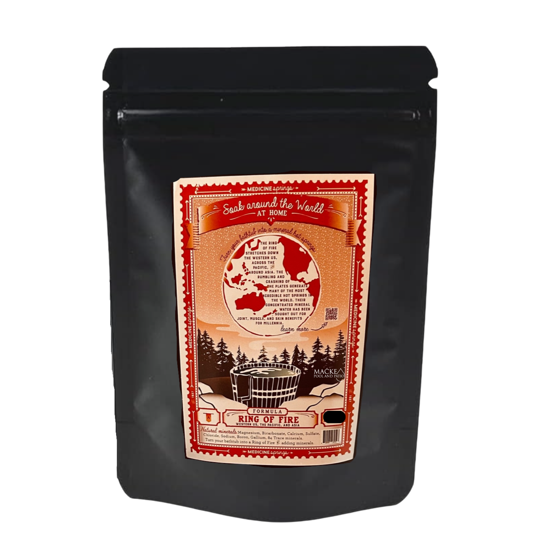 Medicine Springs Mineral Therapy RING OF FIRE Formula (Bath Tub)