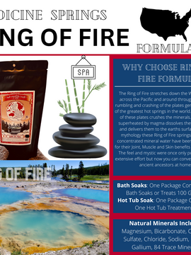 Medicine Springs Mineral Therapy RING OF FIRE Formula (Bath Tub)