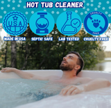 Ahh some Hot Tub, Swim Spa, Jetted Bath Plumbing & Jet Cleaner - 1 Purge Package