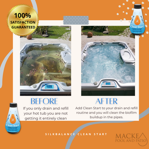 Silk Balance Clean Start - Hot Tub Pipe Cleaner