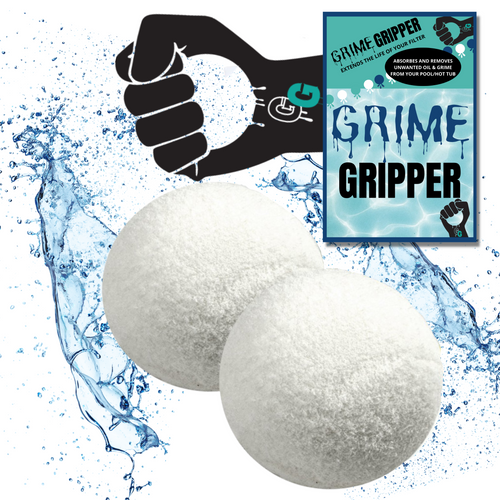 Grime Gripper Pool & Spa Scum Eliminating Ball for Hot Tub, Pool or Swim Spa