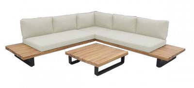 Panama Jack Highbourne Cay 3 PC Sectional (Cream)