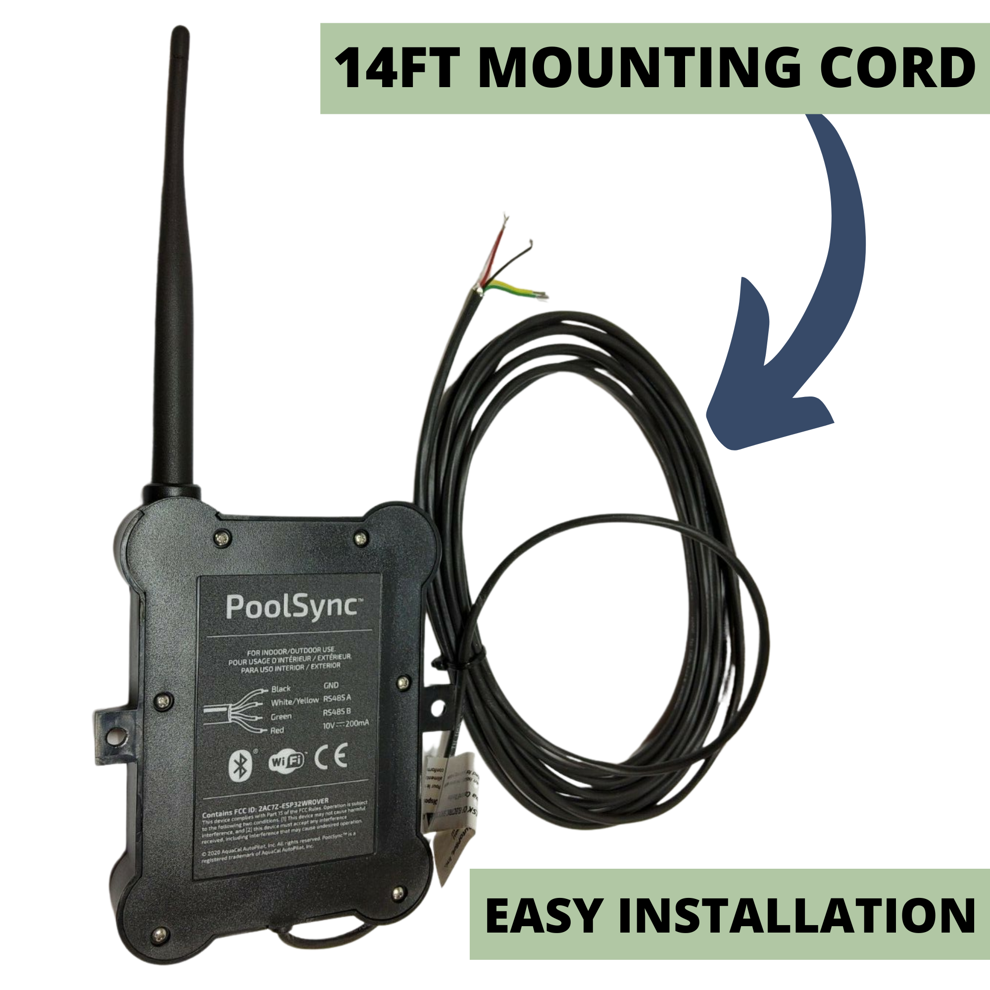 Poolsync Controller Hack Aqua Cal ECP0343 PoolSync WiFi Controller for AquaCal Heat Pump and ...