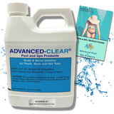 Advanced Clear (Scale & Metal Inhibitor) - 64oz, 32oz & 8 oz - Macke Pool & Patio