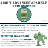Advanced Sparkle (Water Clarifier) - 32oz & 8oz - Macke Pool & Patio
