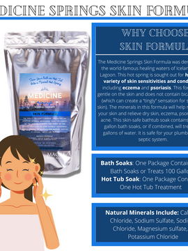 Medicine Springs Mineral Therapy SKIN Formula (Hot Tub)