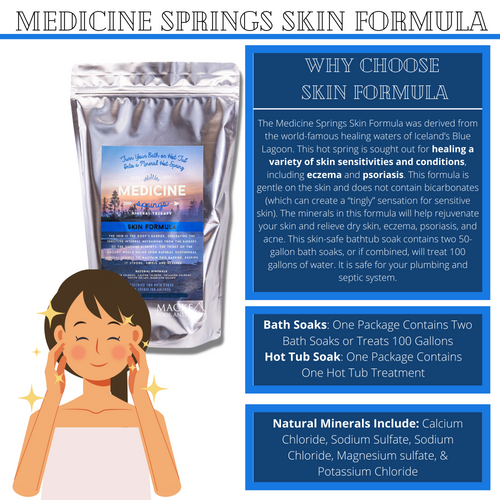 Medicine Springs Mineral Therapy SKIN Formula (Bath Tub)