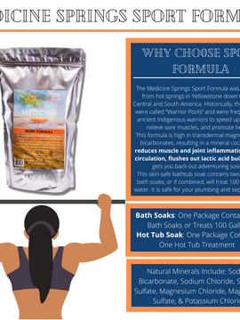 Medicine Springs Mineral Therapy SPORT Formula (Hot Tub)