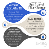 Spa Marvel Filter Cleaner - Macke Pool & Patio