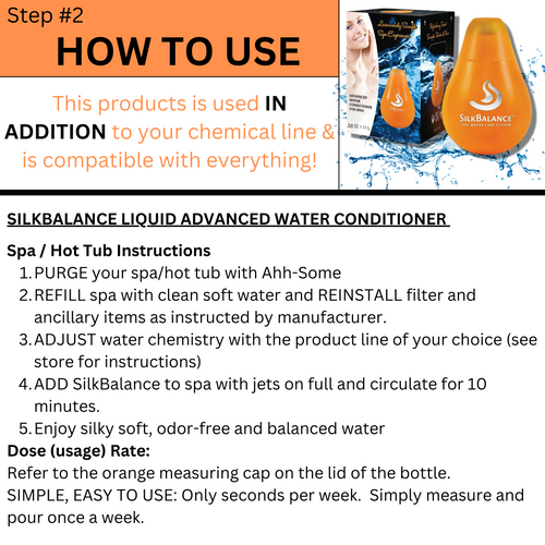 Silk Balance & Ahh-Some All-In-One Hot Tub Purge Treatment Package